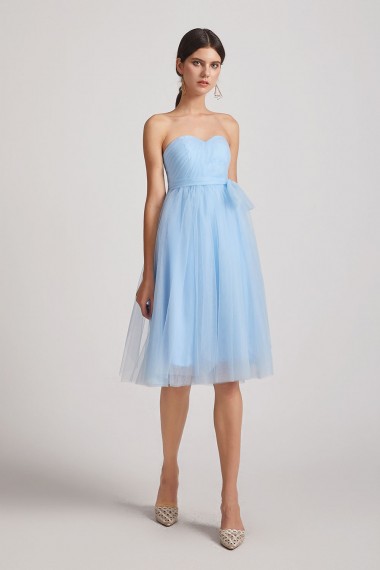 Short Tulle Sweetheart Bridesmaid Dresses Canada